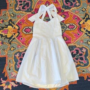 Light Blue Seersucker Dress